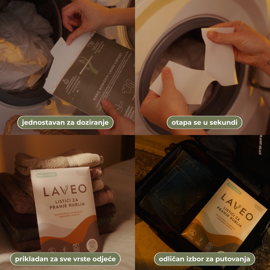 LAVEO - deterdžent u listićima